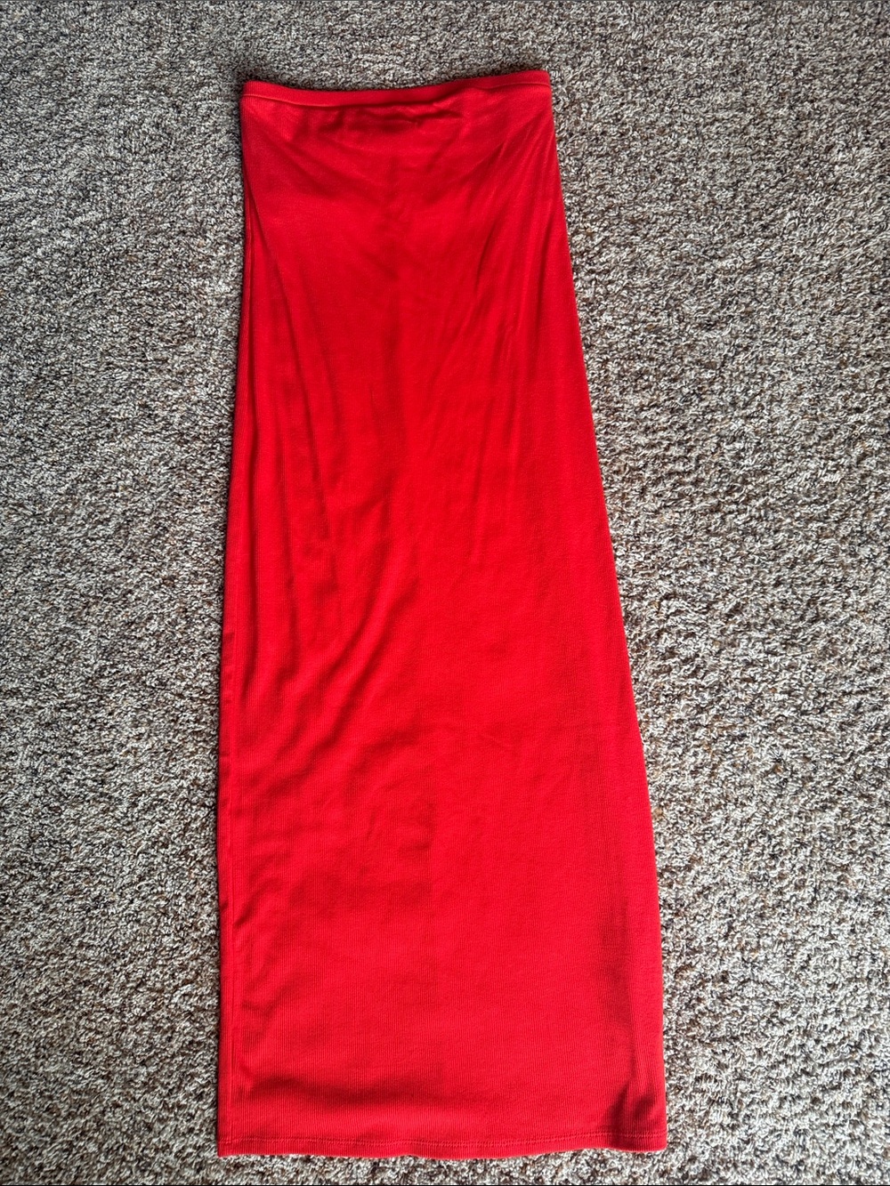 a new day Red Strapless Maxi Skirt-Style Dress